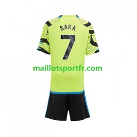 Maillot de Foot Arsenal Saka 7 Enfant Exterieur 2023/24